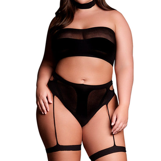  Panty & Garters Set