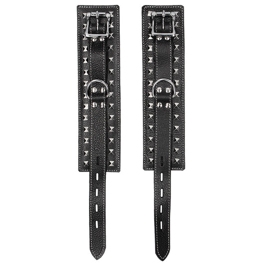 Pain 7 Piece Leather Studded Bondage Kit