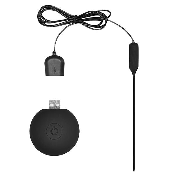 Ouch! Silicone Rechargeable Vibrating Remote Controlled Sound Plug ...