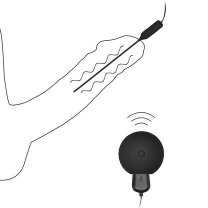 Ouch! Silicone Rechargeable Vibrating Remote Controlled Sound Plug