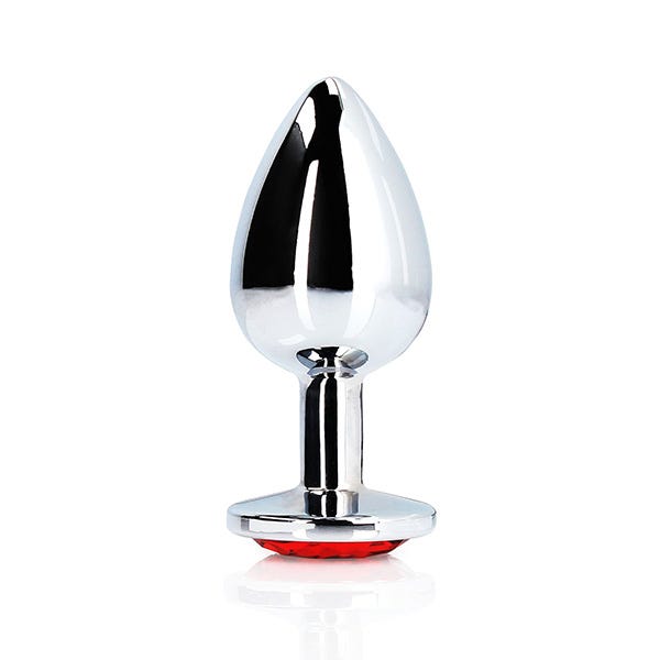 Ouch! Small Gem Metal Anal Plug