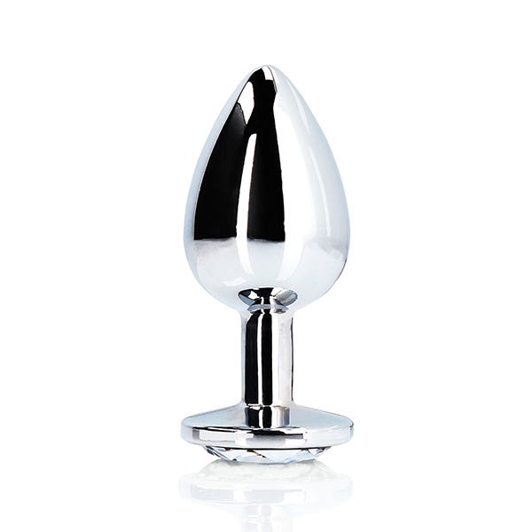 Ouch! Medium Gem Metal Anal Plug