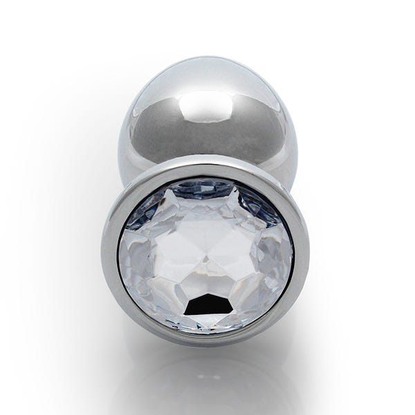 Ouch! Medium Gem Metal Anal Plug