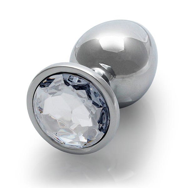 Ouch! Medium Gem Metal Anal Plug