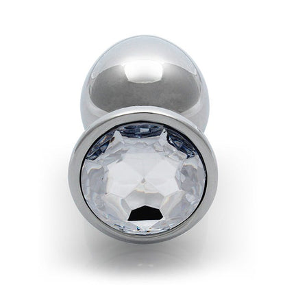Ouch! Large Gem Metal Anal Plug