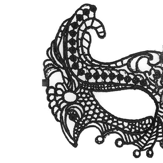 Ouch! Empress Black Lace Mask