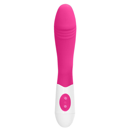 Shots GC Waterproof Ribbed Vibrator - Pink
