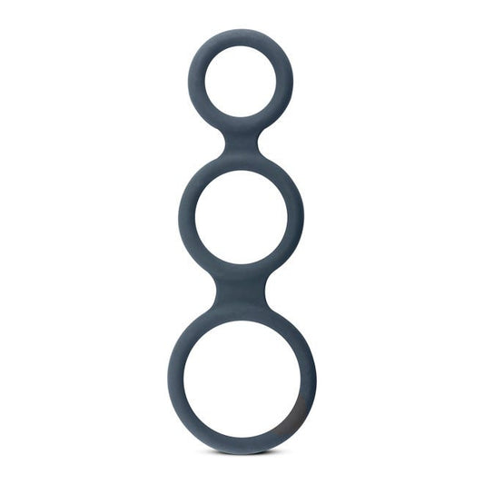 Boners Silicone Triple Cock Ring