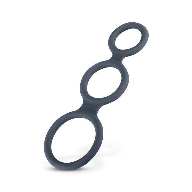 Boners Silicone Triple Cock Ring