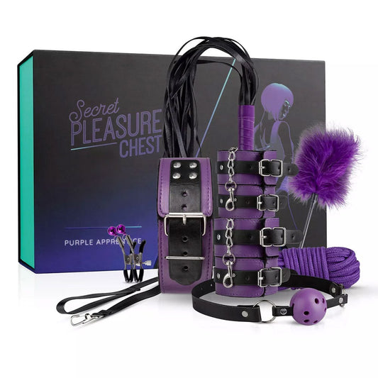 Secret Pleasure Chest Red Dragon Bondage Set