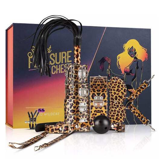 Secret Pleasure Chest Red Dragon Bondage Set