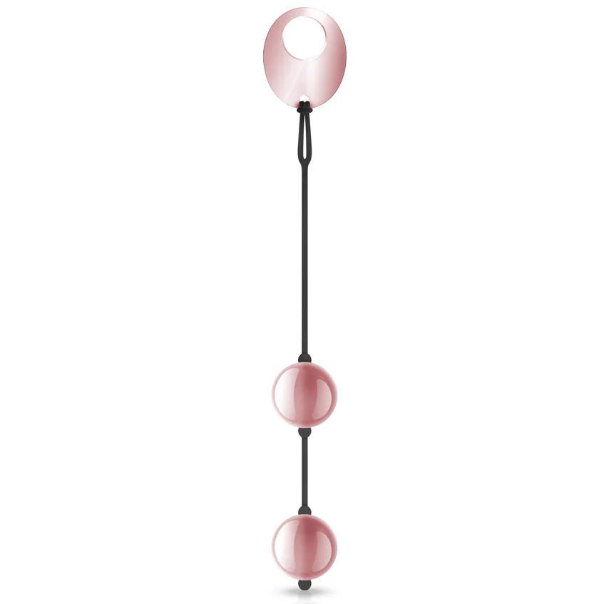 Rosy Gold Nouveau Kegel Balls