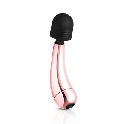 Rosy Gold Mini Curve Wand Vibrator