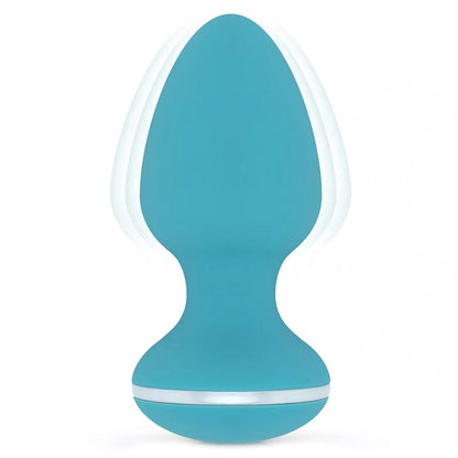 Cala Azul Blanca USB-Rechargeable Vibrating Butt Plug
