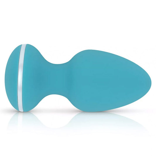 Cala Azul Blanca USB-Rechargeable Vibrating Butt Plug