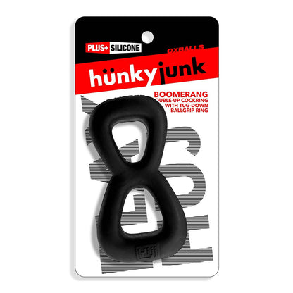 OxBalls Boomerang Double-Ring Cock Ring & Ball Stretcher