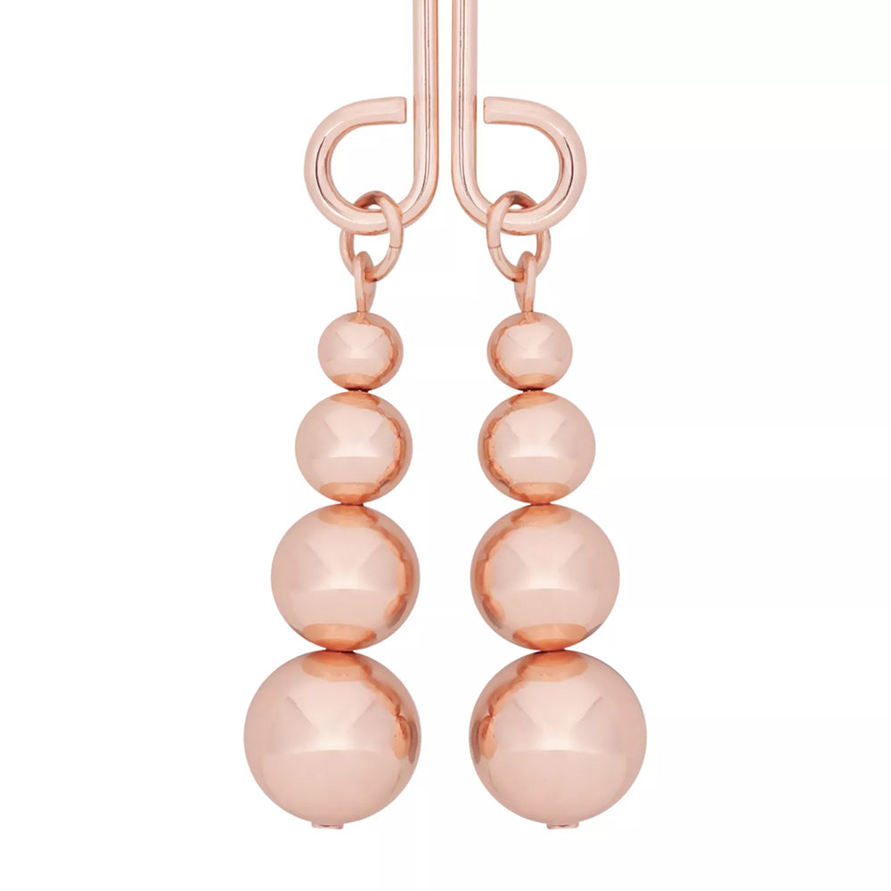 Rosy Gold Weighted Clitoris Clamp