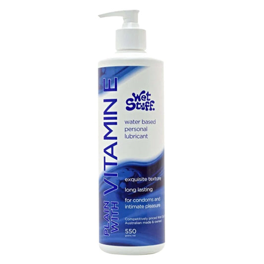 Wet Stuff Vitamin E Pump-Bottle Lubricant