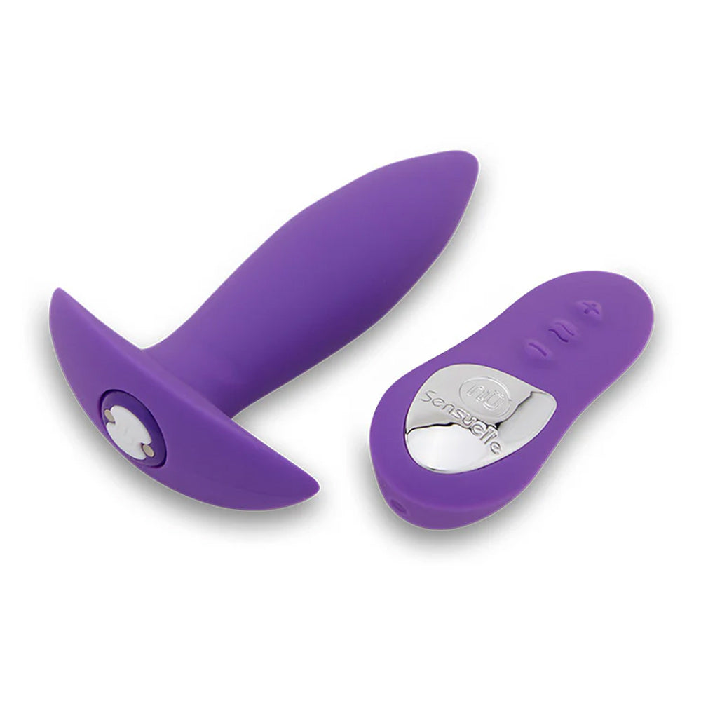 NU Sensuelle 15 Function Remote Control Mini Butt Plug