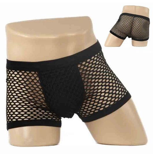 Poison Rose Men's Mesh Boxer
