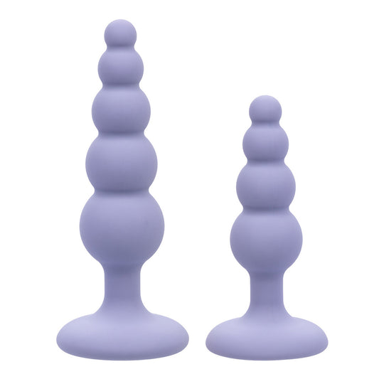 CalExotics First Time® Crystal Beaded Duo Anal Plugs