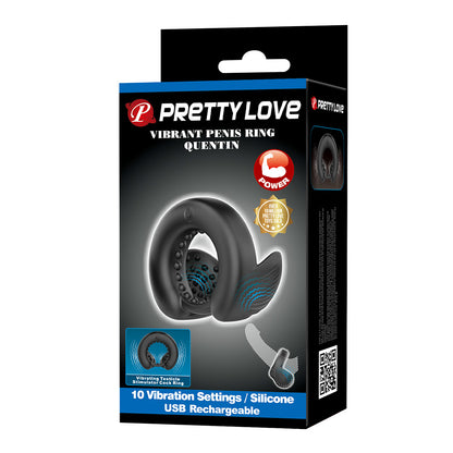 Pretty Love Quentin Vibrating Cock Ring