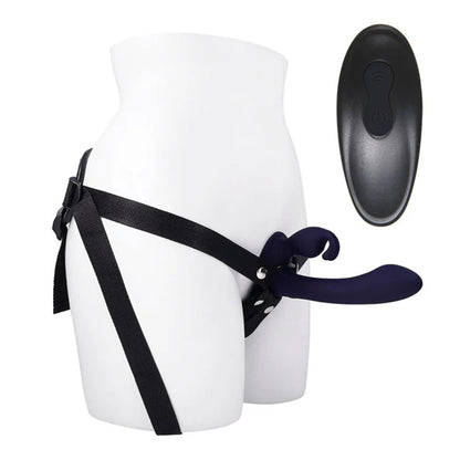 Evolved Giving Vibes Rechargeable Rabbit Vibrator Strap-on Set