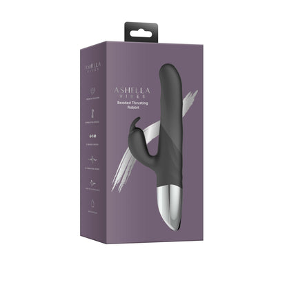 Ashella Vibes Beaded Thrusting Rabbit Vibrator
