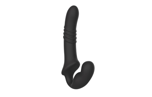 Ashella Vibes Remote Control Strapless Thrusting Strap-on