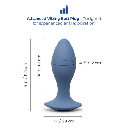 B-Vibe 4 inch vibing plug