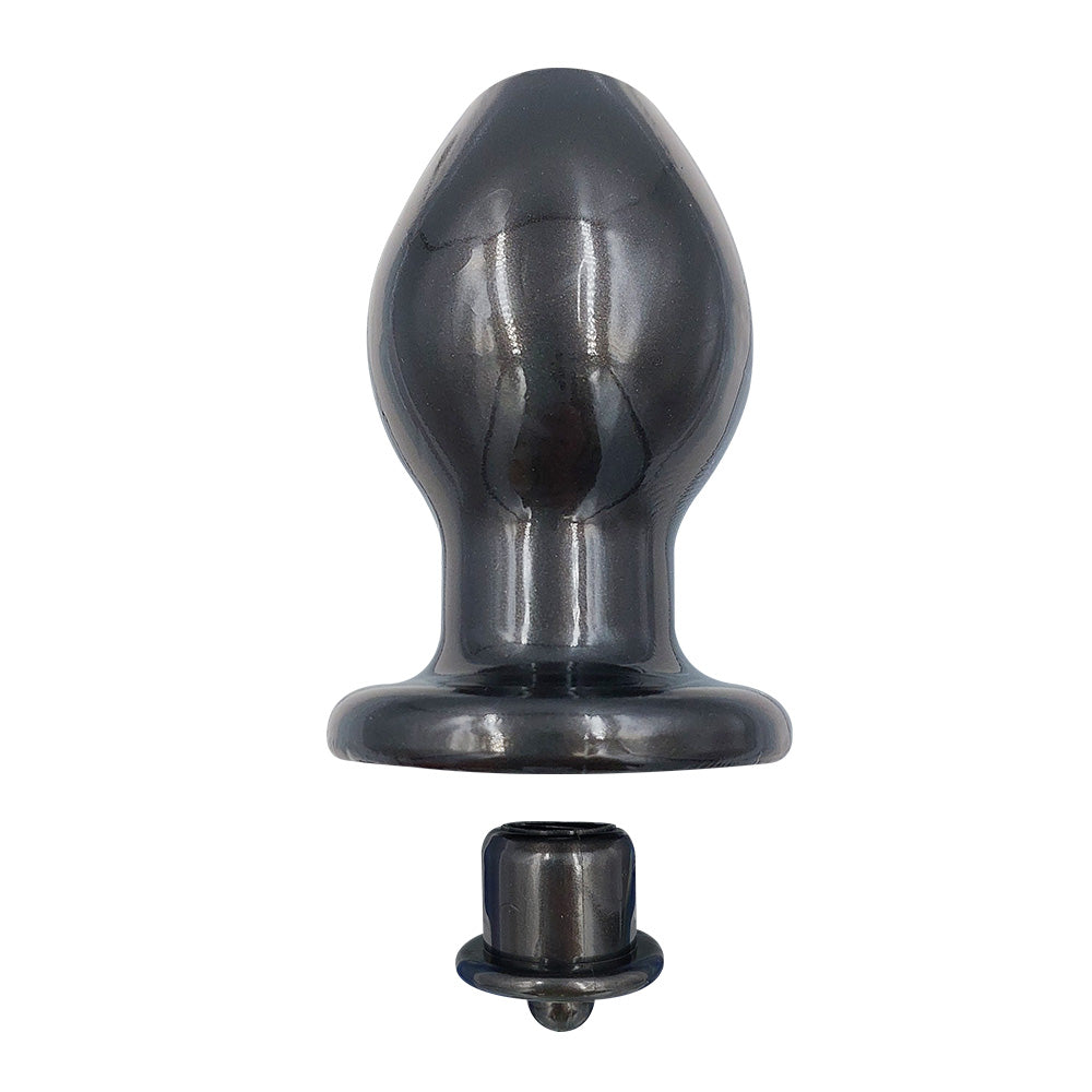 Power Sealed Open Wide Tunnel Anal Plug - Large Round