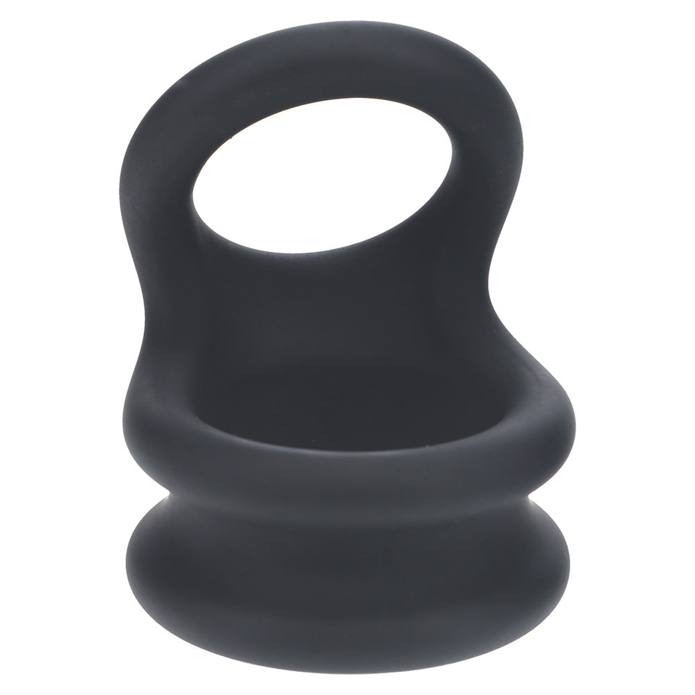 Shots LEVELZ Wide Double O Silicone Cock Ring - Large