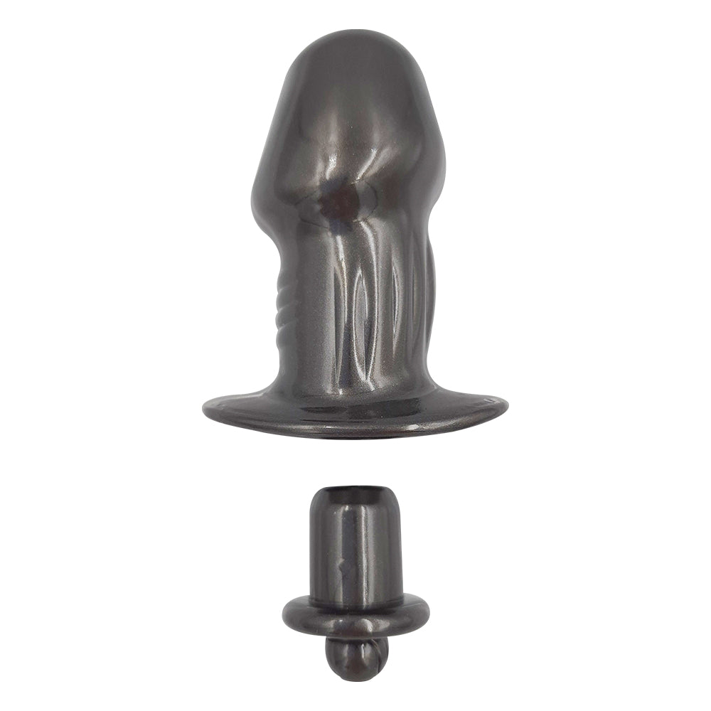 Power Sealed Open Wide Tunnel Anal Plug - Medium Realistic