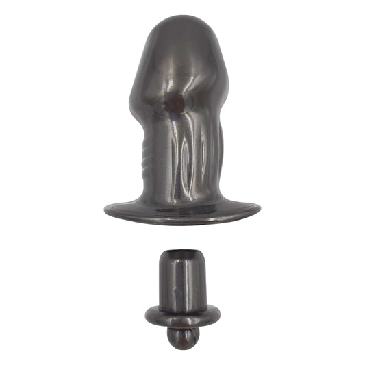 Power Sealed Open Wide Tunnel Anal Plug - Medium Realistic
