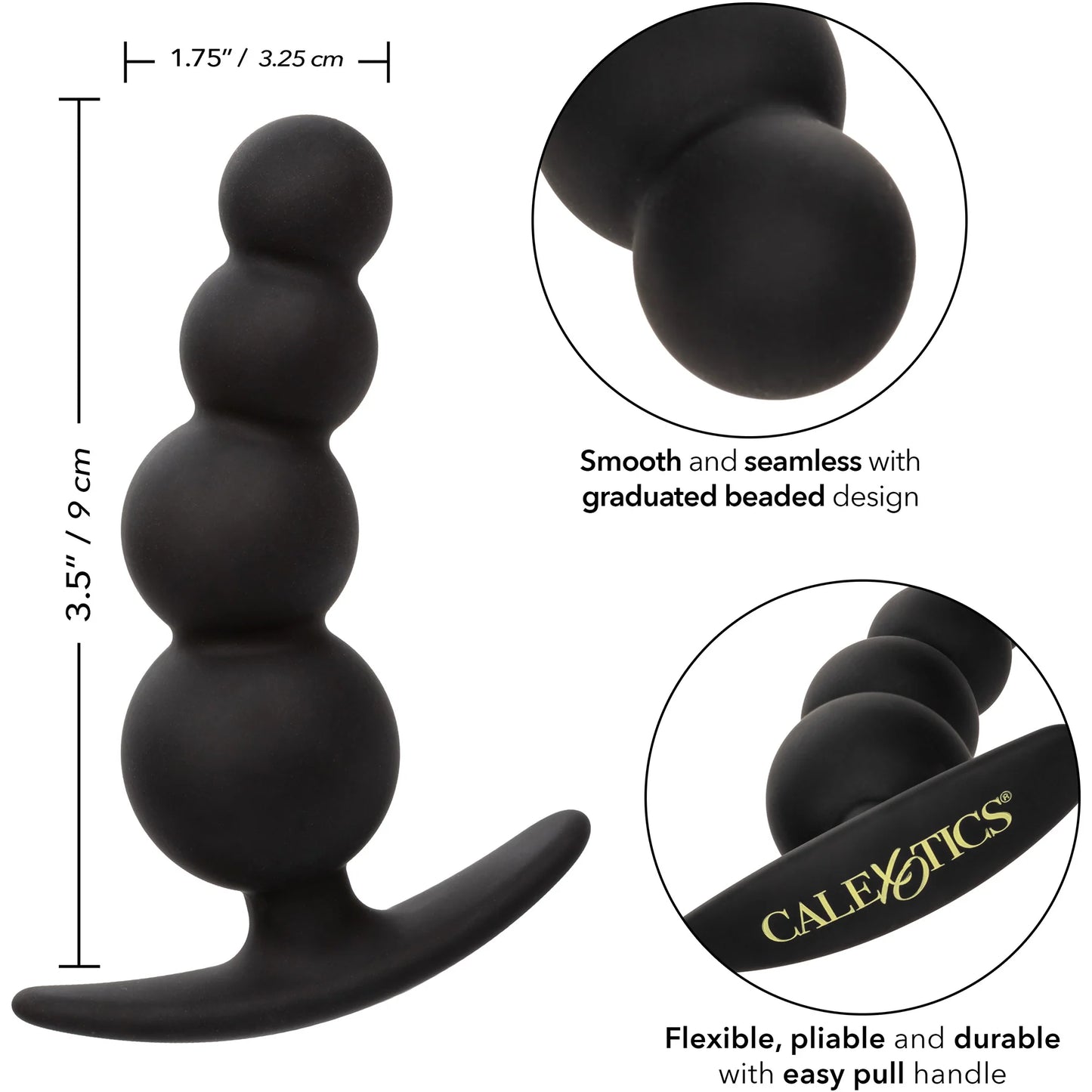CalExotics Boundless Beaded Anal Plug