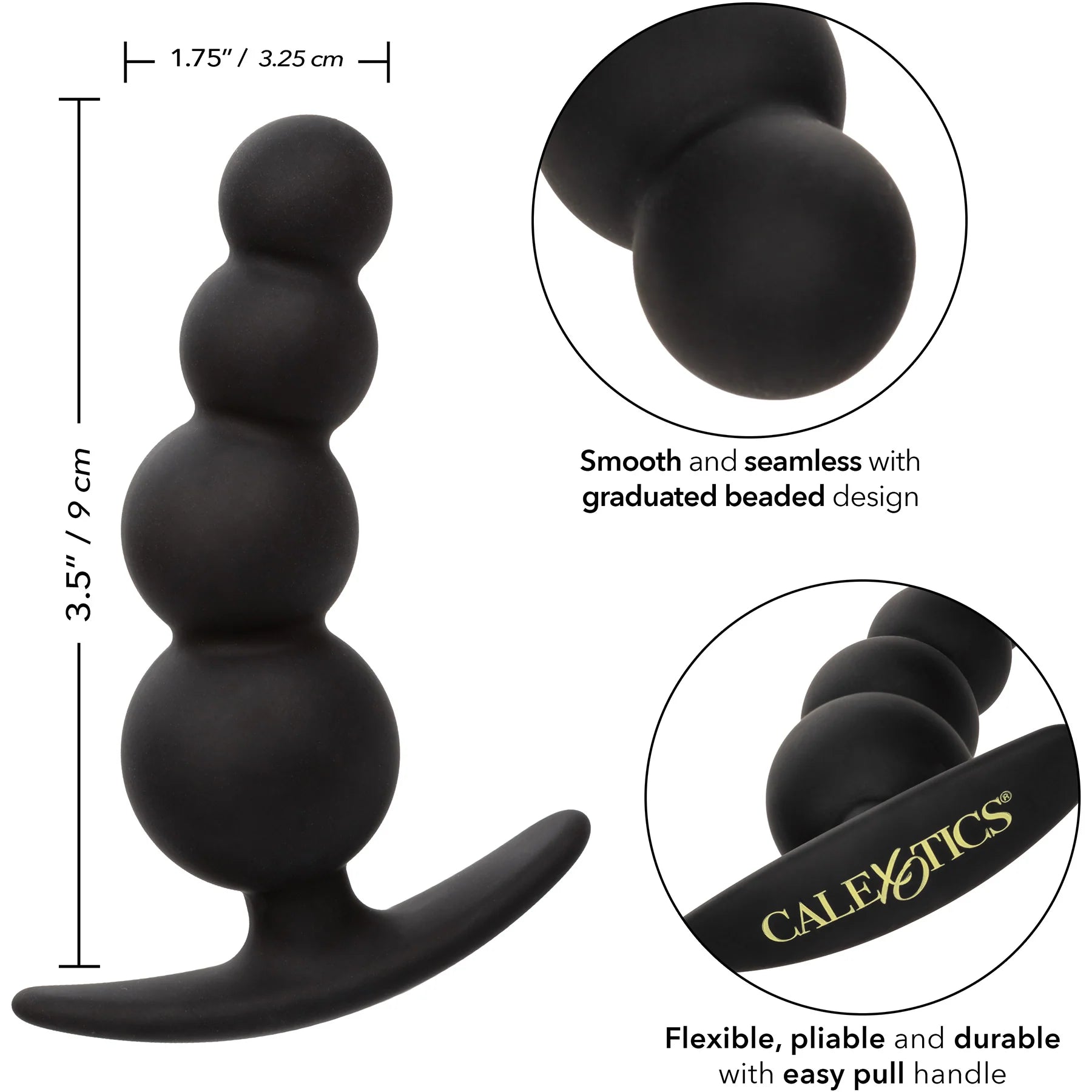 CalExotics Boundless Beaded Anal Plug