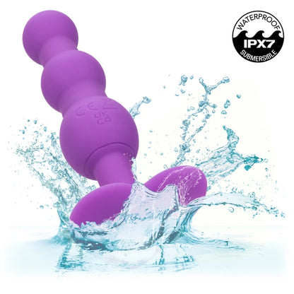 CalExotics First Time Triple Beaded Rechargeable Anal Probe