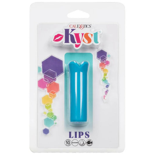 CalExotics Kyst Lips Bullet Vibrator - Blue
