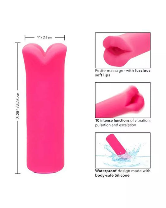 CalExotics Kyst Lips Bullet Vibrator - Blue