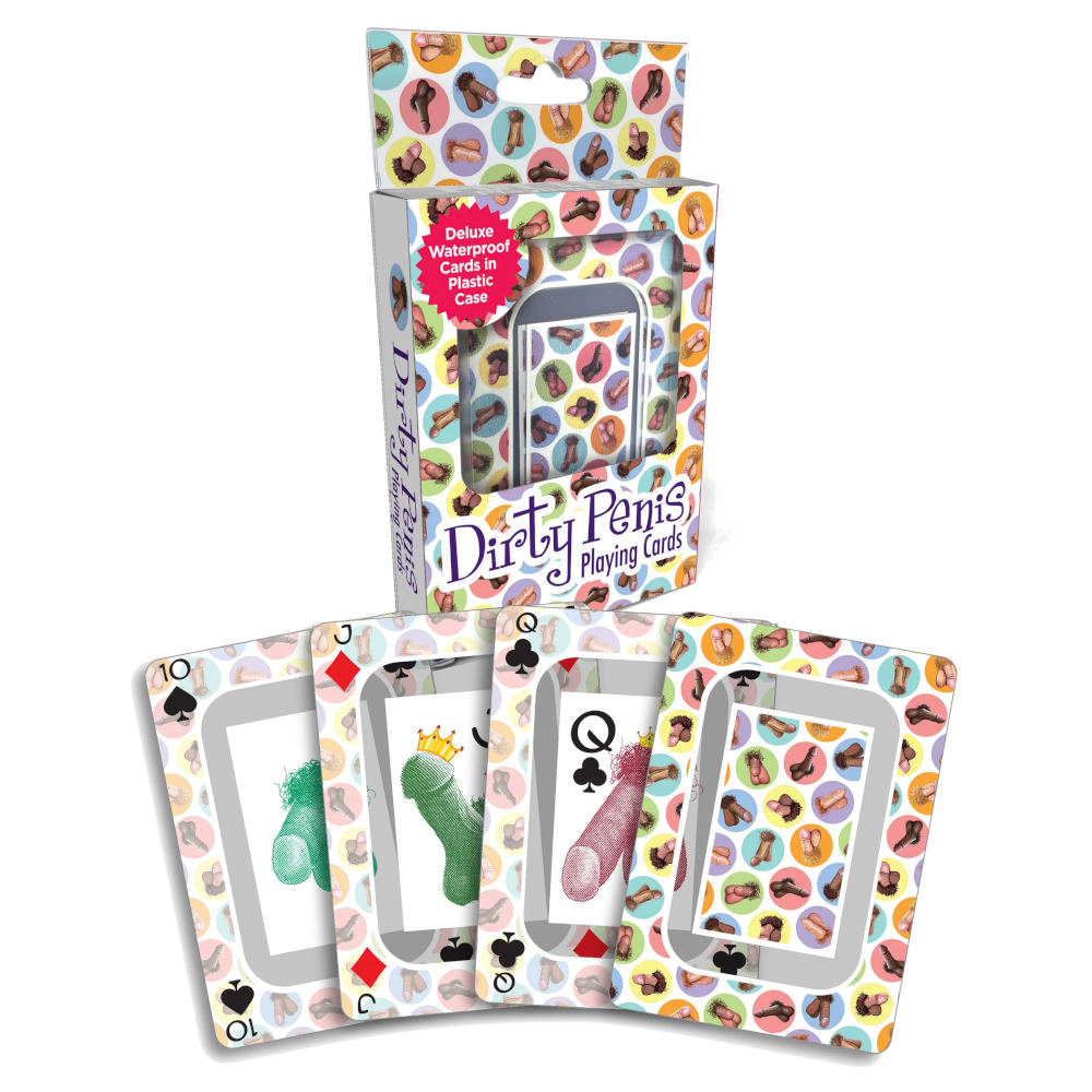 Little Genie Dirty Penis Waterproof Playing Cards