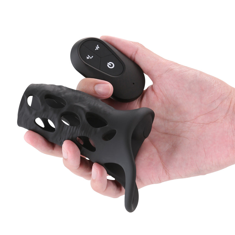 NS Novelties Renegade Edge Vibrating Sleeve