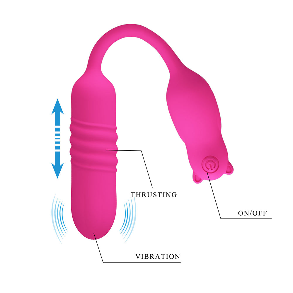 Pretty Love Nobikuma Thrusting Bullet Vibrator