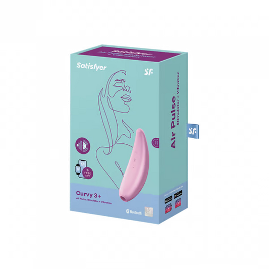 Satisfyer Curvy 3+ Vibrating Clitoral Stimulator