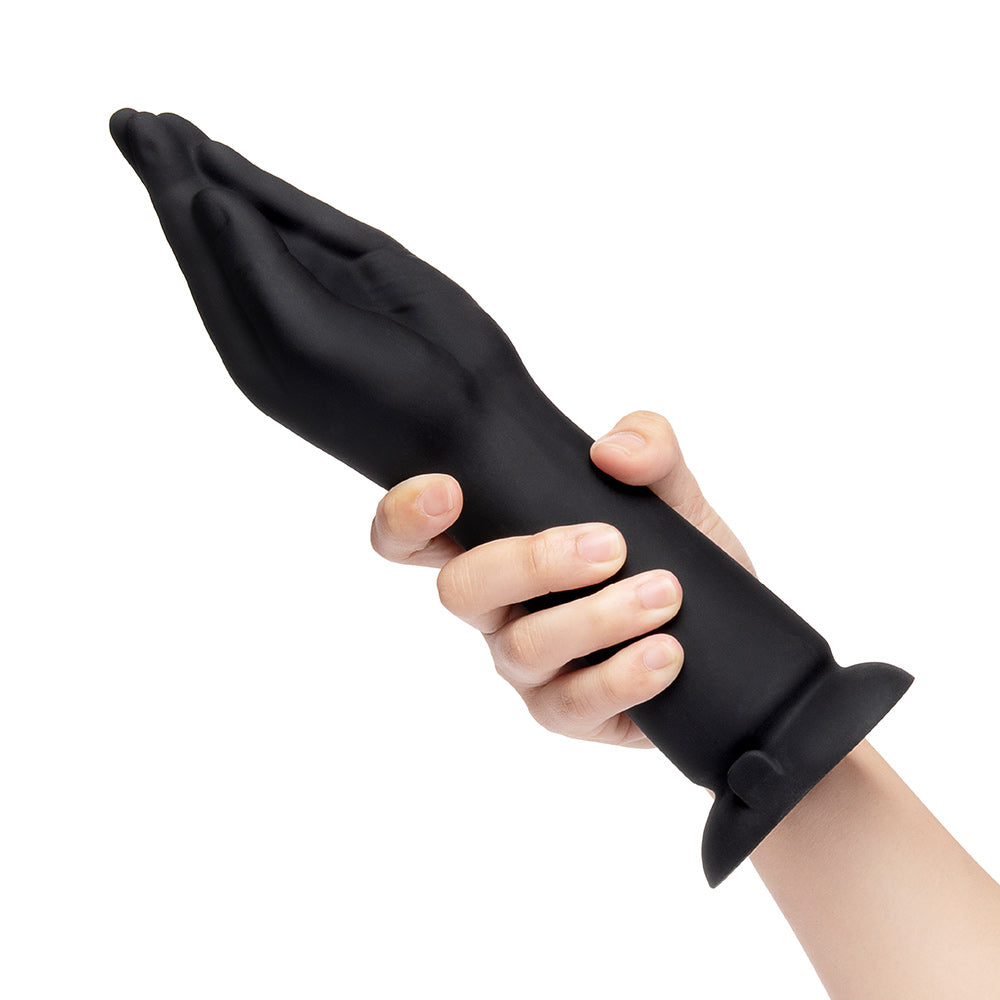 b-Vibe 10.5 Inch Vibrating Silicone Hand Fisting Dildo