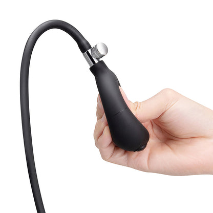 b-Vibe Inflatable Anal Plug With Hand Pump