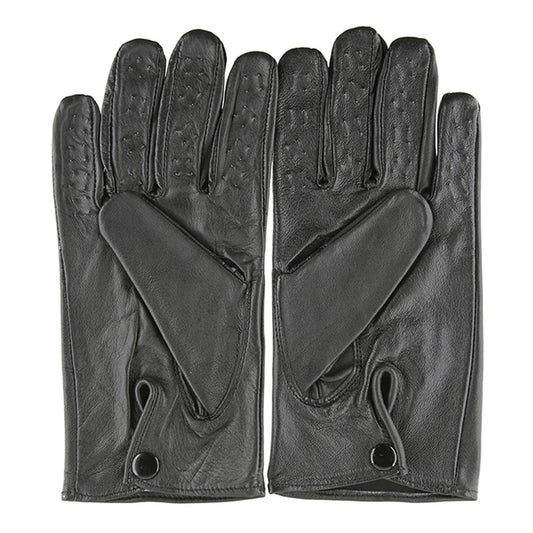 Triune Leather Spiked Gloves