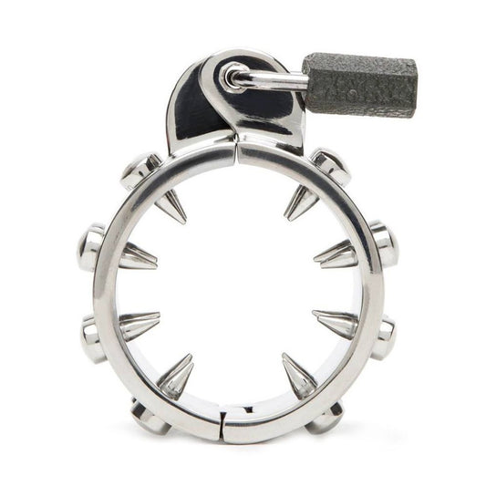 Triune Kalis Teeth Spiked Chastity Clamp Small