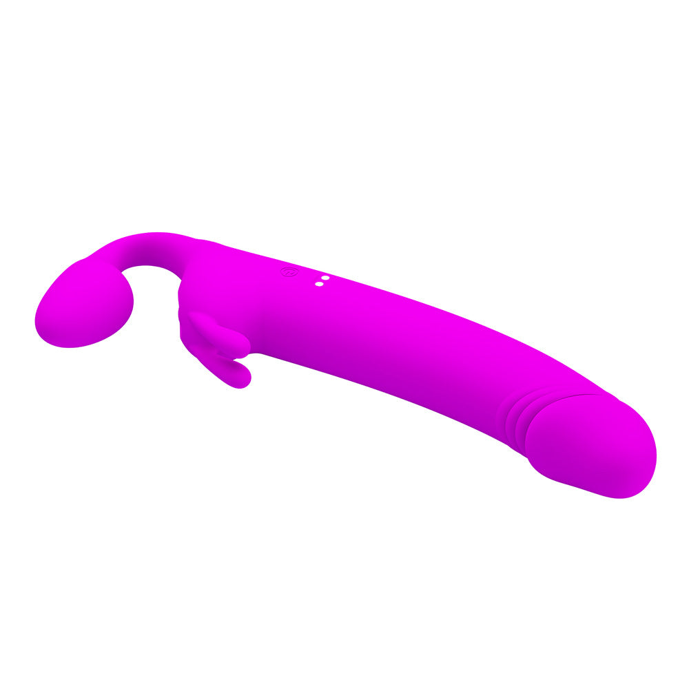 Pretty Love Zanini Vibrating Strapless Strap-On