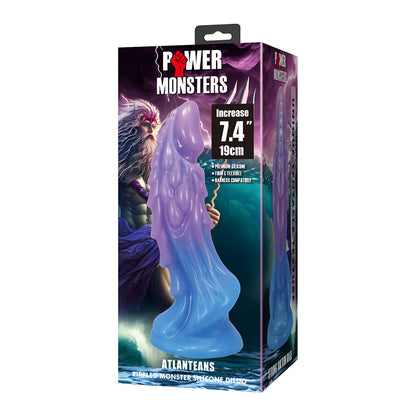 Power Monsters Atlanteans Rippled Dildo