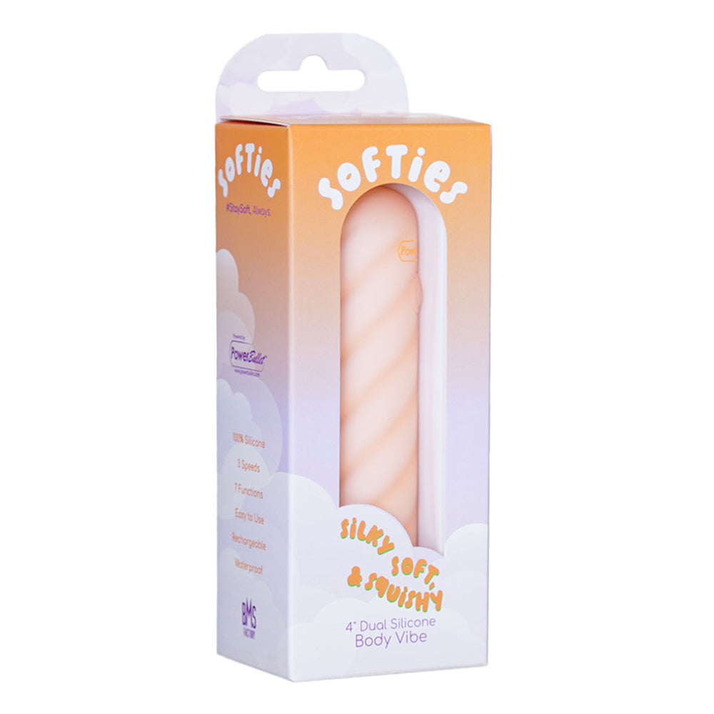 Softies Dual Layer Silicone Bullet Vibrator